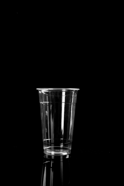 PLA100020 20oz Compostable Clear Cup - Plant-Based Large Capacity Biodegradable Cup Custom Printing Available