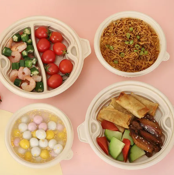 Factory Price Biodegradable Paper Bowl/Disposables Food Packaging Box/Takeaway Box/Paper Contain/Kraft Paper Bowl