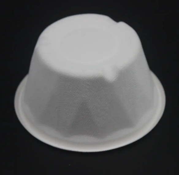 Green Disposable Noodle Bowls – Renewable Bagasse Material & Oil-Resistant